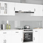 Kitchen splashback 110 x 40 cm tempered glass