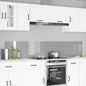 Kitchen splashback 110 x 40 cm tempered glass