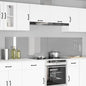 Kitchen splashback 110 x 40 cm tempered glass