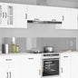 Kitchen splashback 110 x 40 cm tempered glass