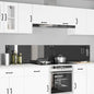 Kitchen splashback 110 x 40 cm tempered glass
