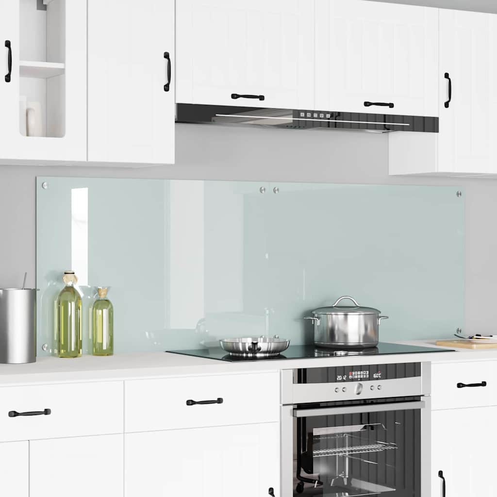 Kitchen Splashback 2 pcs 100 x 50 cm Tempered Glass