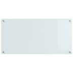 Salpicadero de cocina 2 pcs 100 x 50 cm vidrio templado