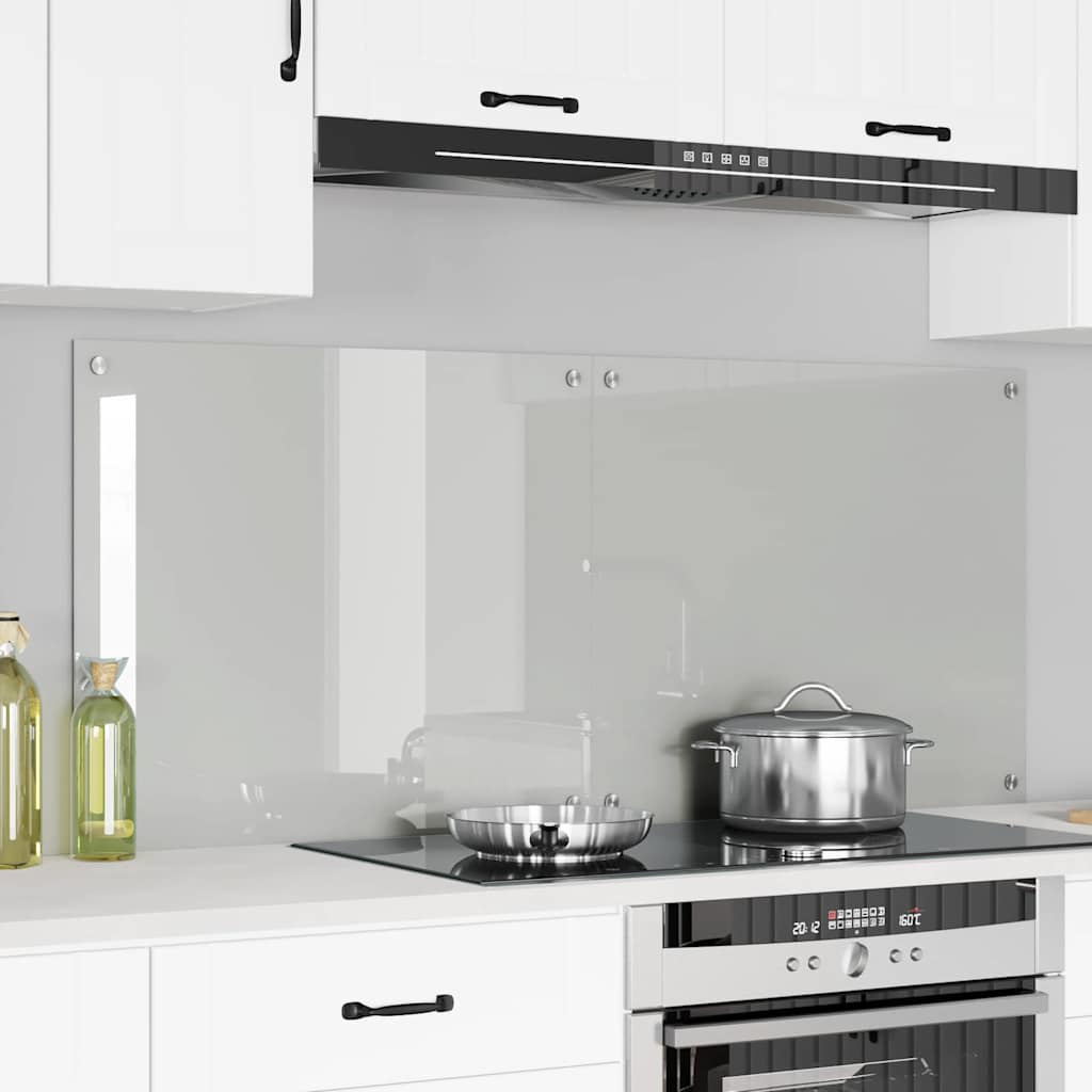 Kitchen Splashback 2 pcs 100 x 50 cm Tempered Glass