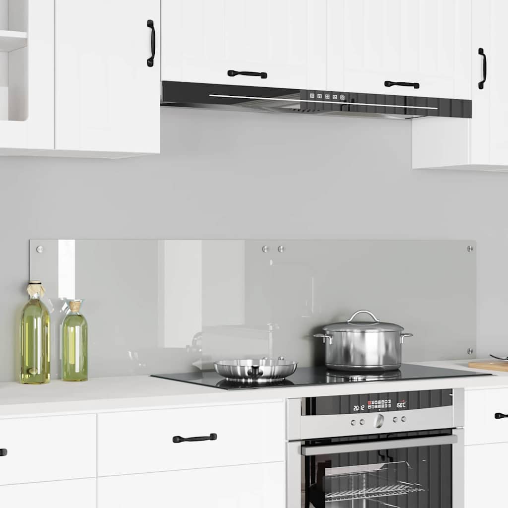 Kitchen Splashback 2 pcs 100 x 50 cm Tempered Glass