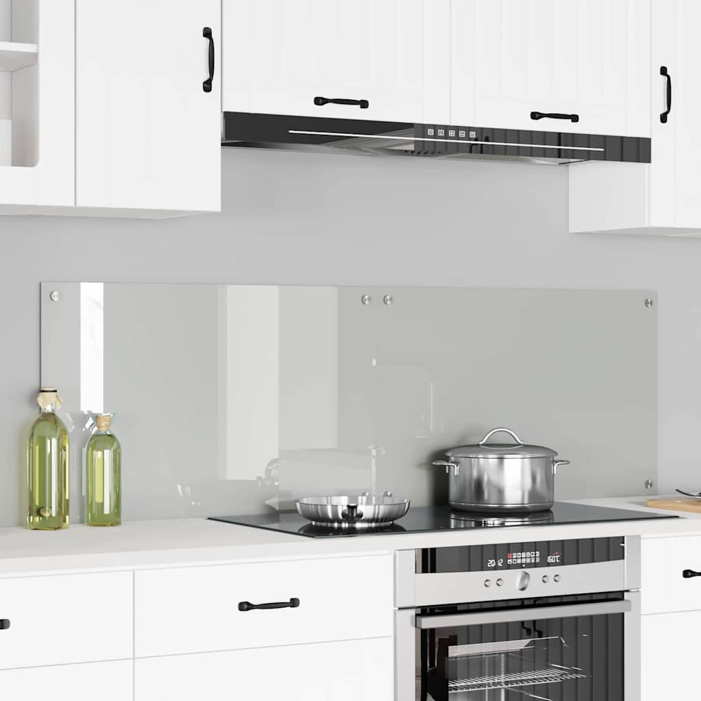 Kitchen Splashback 2 pcs 100 x 50 cm Tempered Glass
