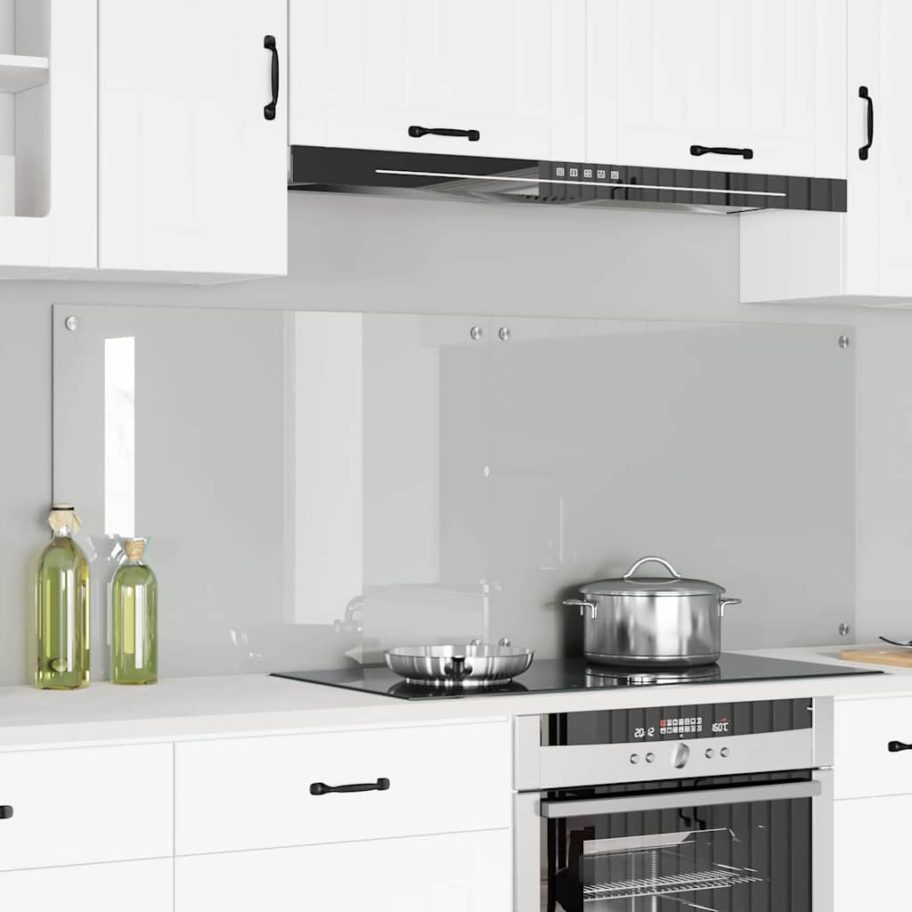 Kitchen Splashback 2 pcs 100 x 50 cm Tempered Glass