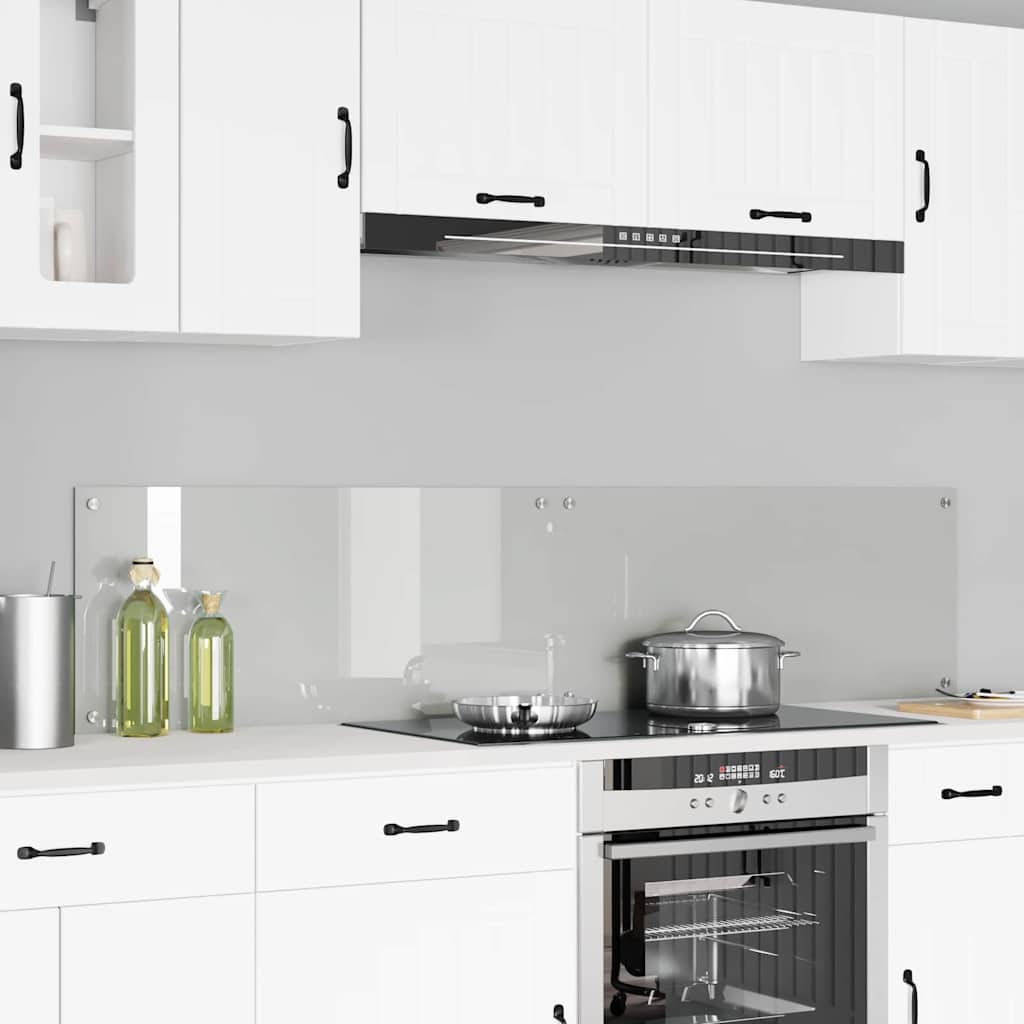 Kitchen Splashback 2 pcs 100 x 50 cm Tempered Glass