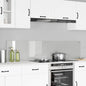 Kitchen Splashback 2 pcs 100 x 50 cm Tempered Glass