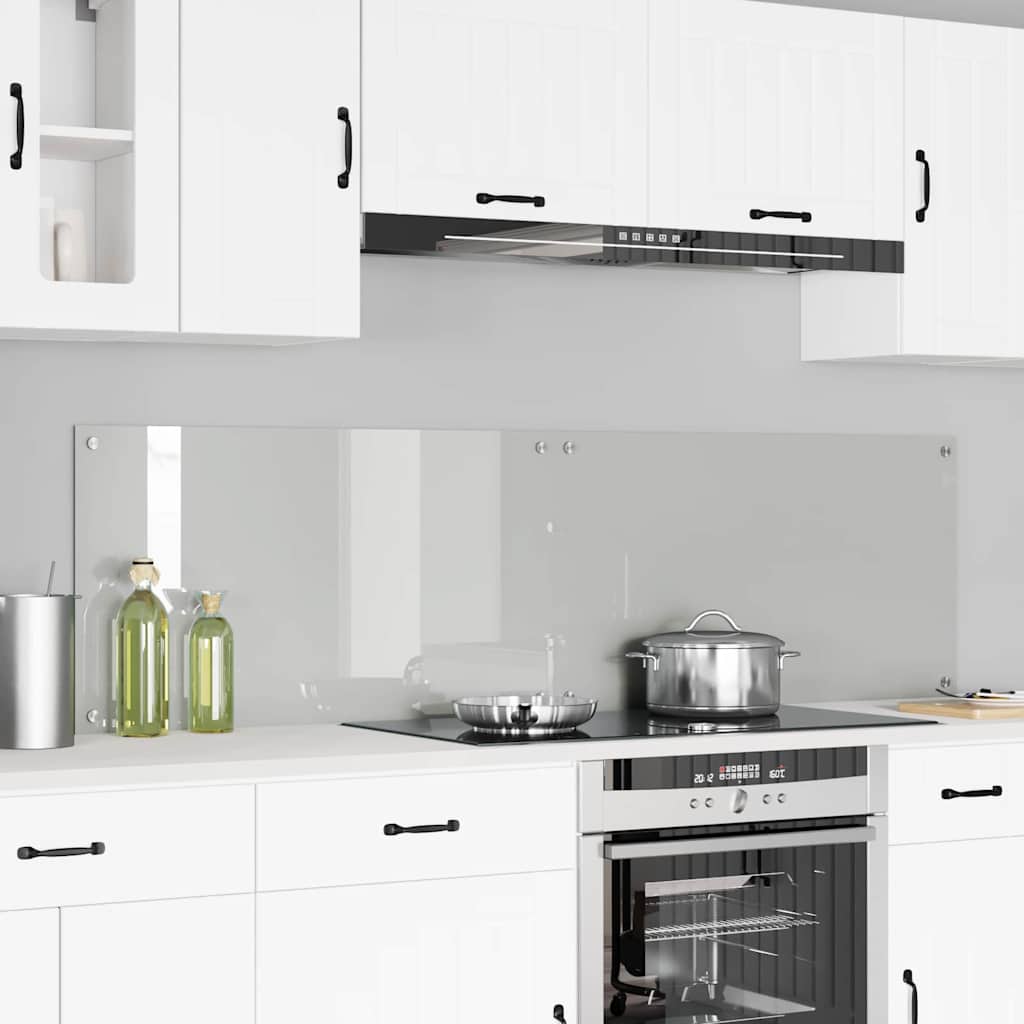 Kitchen Splashback 2 pcs 100 x 50 cm Tempered Glass