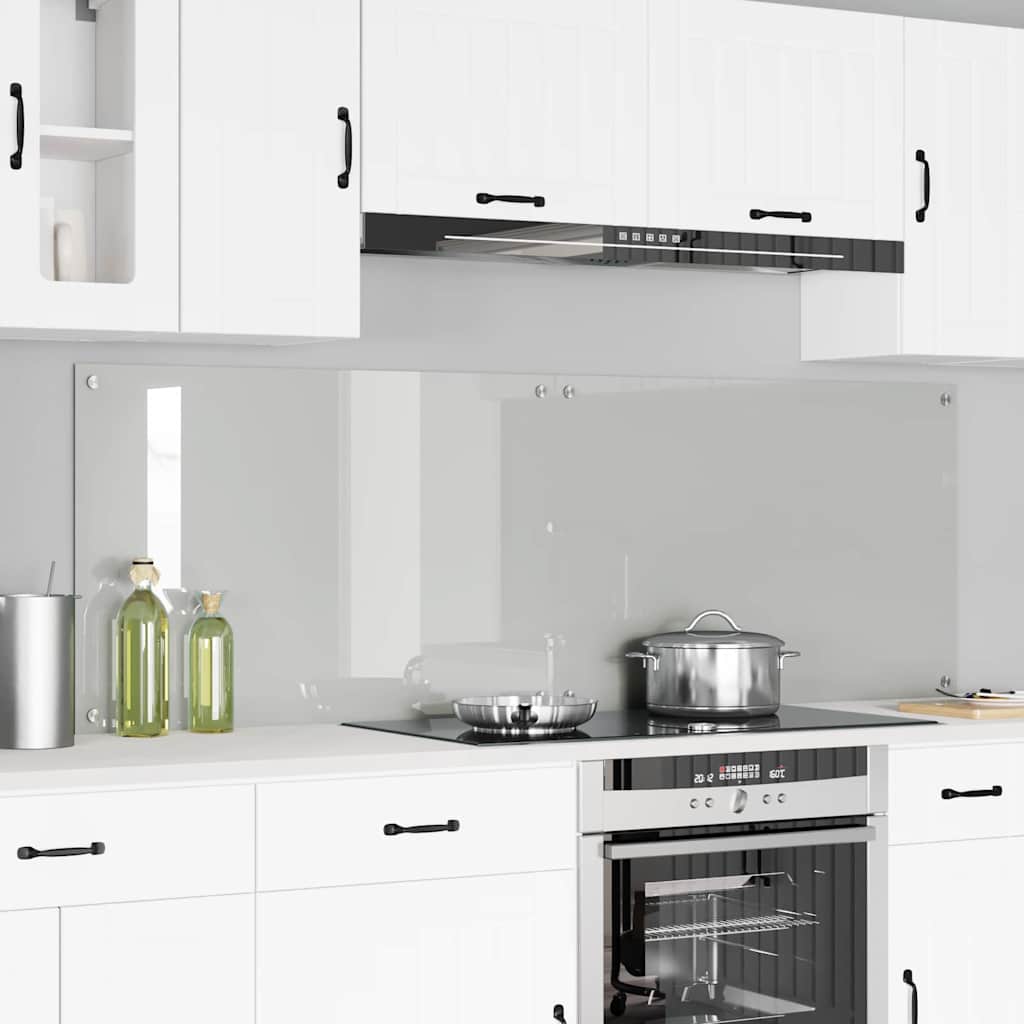 Kitchen Splashback 2 pcs 100 x 50 cm Tempered Glass