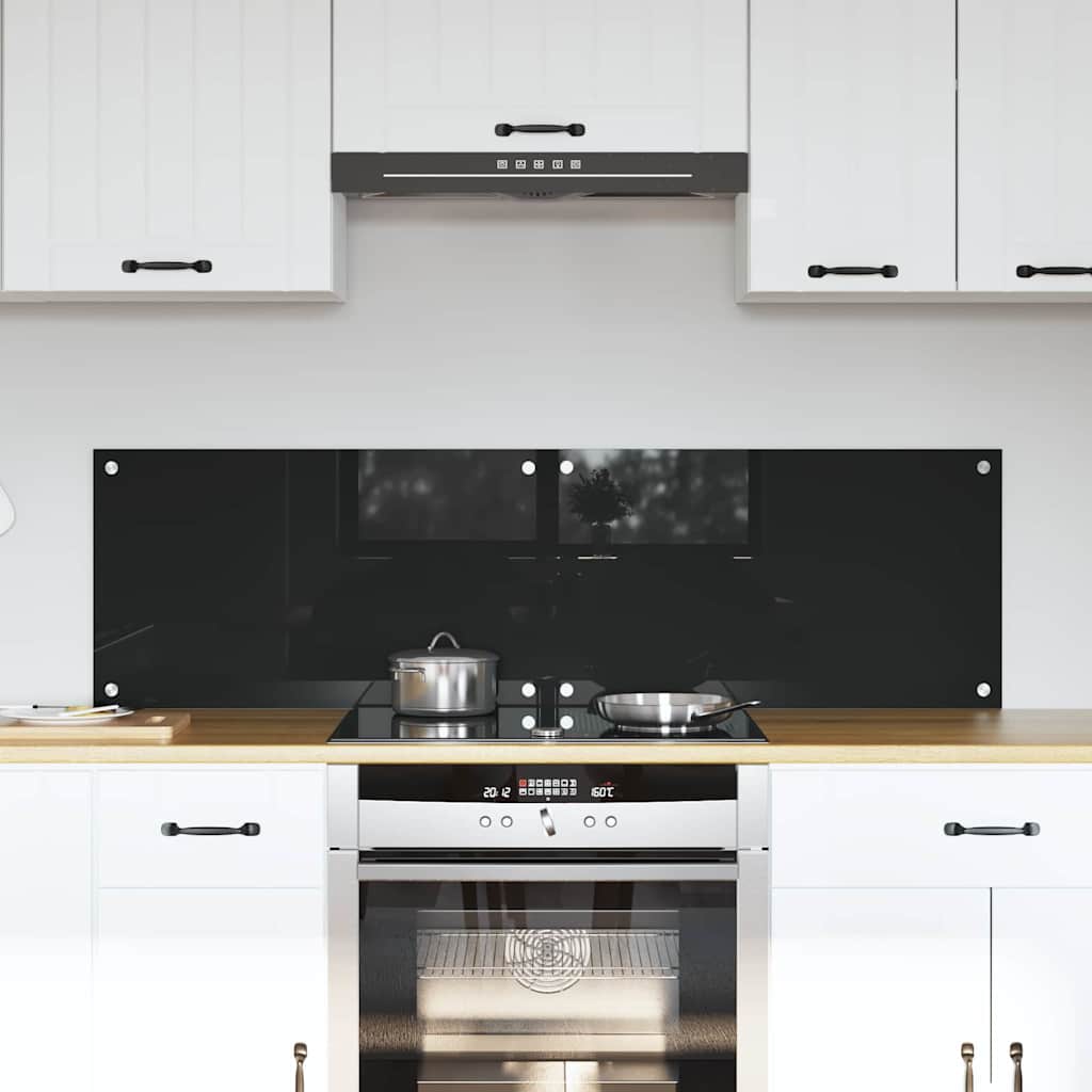 Kitchen Splashback 2 pcs 100 x 50 cm Tempered Glass