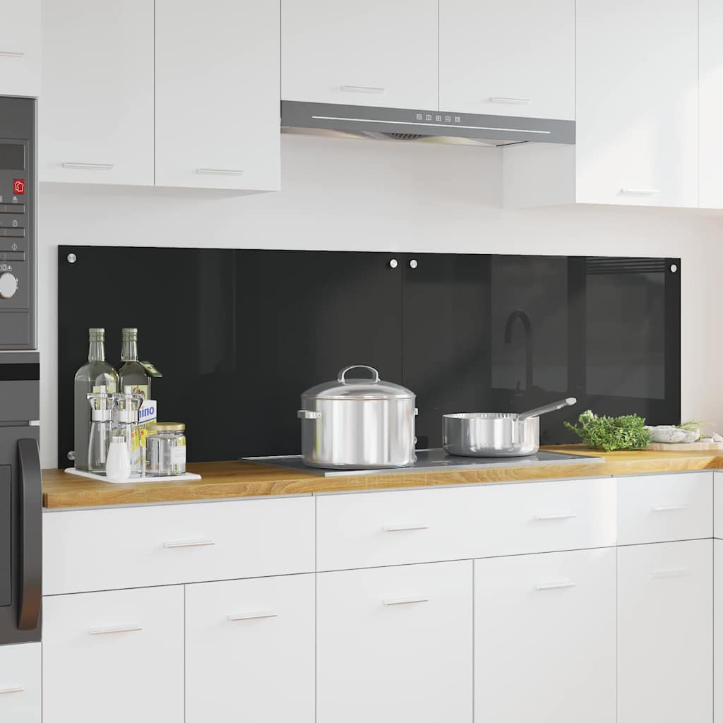 Kitchen Splashback 2 pcs 100 x 50 cm Tempered Glass