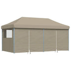 Carpa Pop-up para fiestas Taupé 580 x 292 x 315 cm Tela Oxford