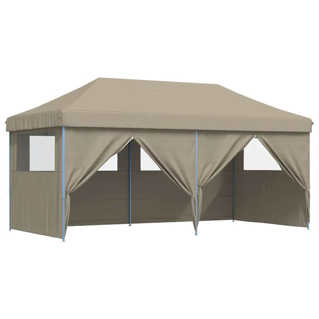 Carpa Pop-up para fiestas Taupé 580 x 292 x 315 cm Tela Oxford