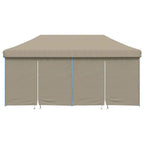 Carpa Pop-up para fiestas Taupé 580 x 292 x 315 cm Tela Oxford