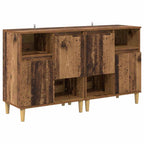Tableros Lateral 2 pcs Madera Vieja 60 x 35 x 70 cm