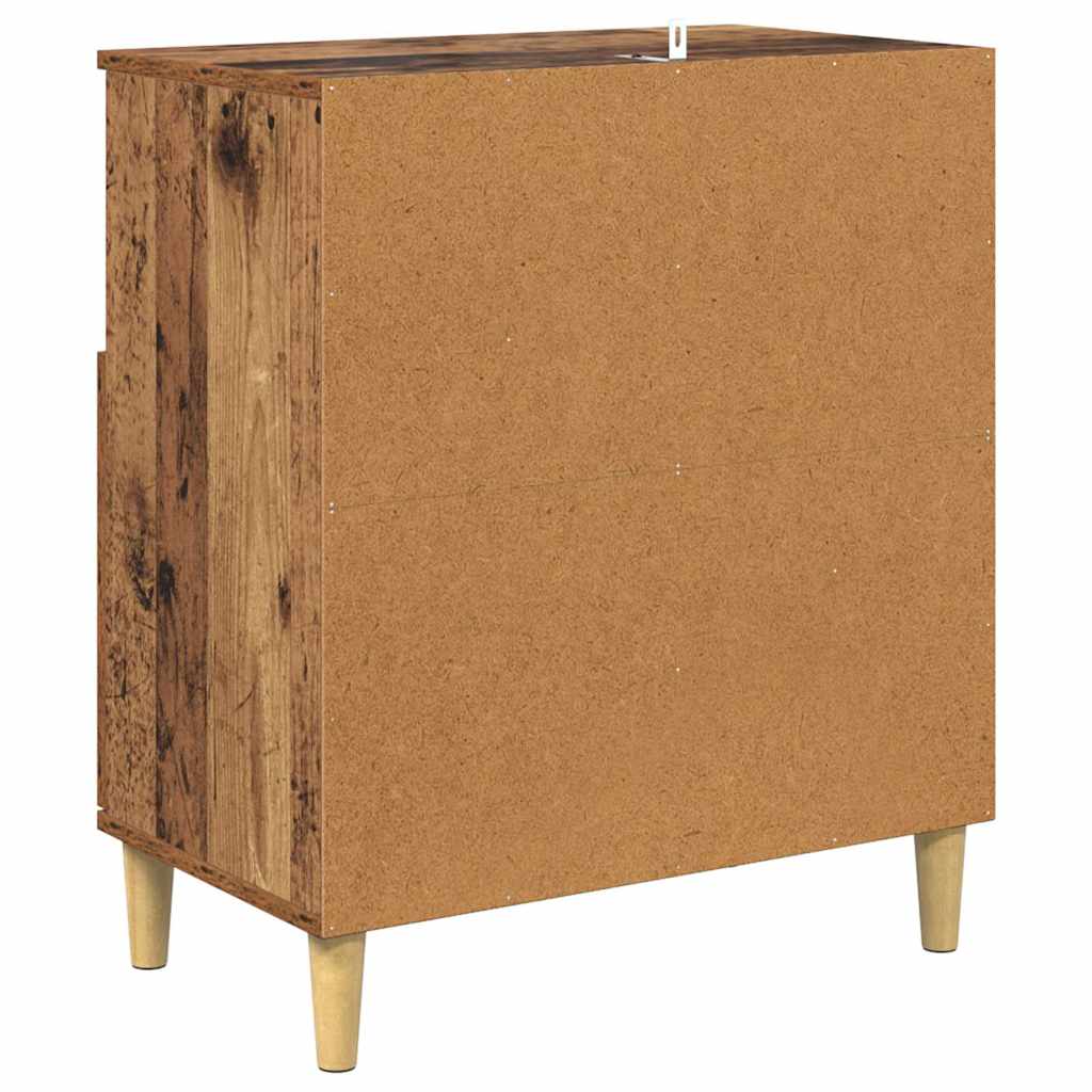 Tableros Lateral 2 pcs Madera Vieja 60 x 35 x 70 cm