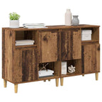 Tableros Lateral 2 pcs Madera Vieja 60 x 35 x 70 cm