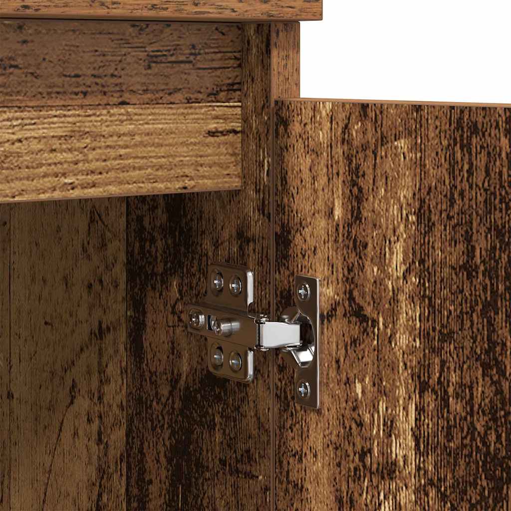 Tableros Lateral 2 pcs Madera Vieja 60 x 35 x 70 cm