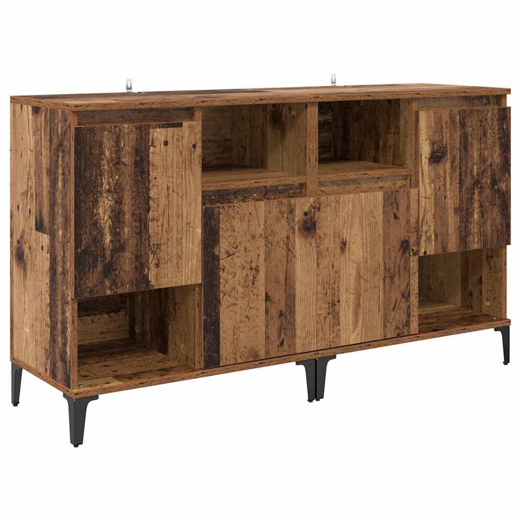 Tableros Lateral 2 pcs Madera Vieja 60 x 35 x 70 cm