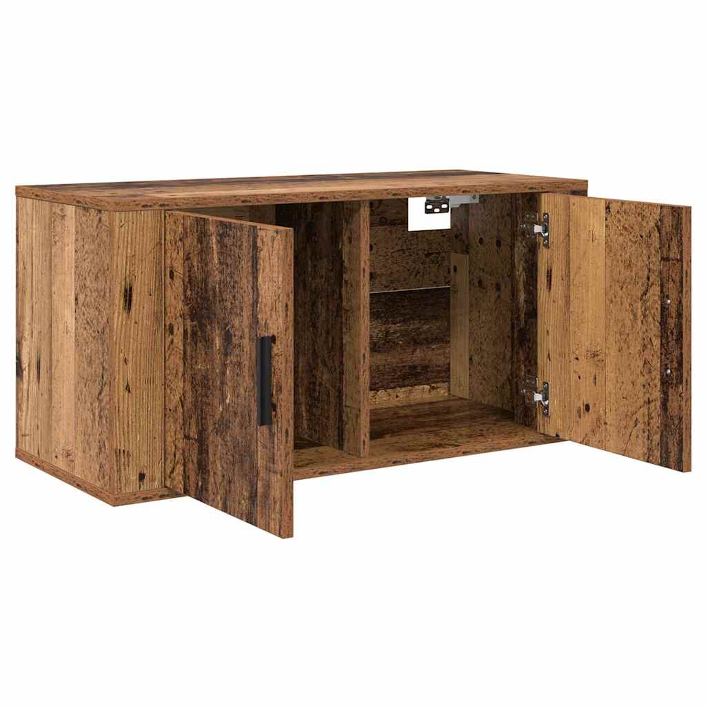 Juego de Muebles para Televisión Montados en la Pared 2 pcs