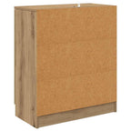 Tableros Lateral 2 pcs Roble artesanal 60 x 30 x 70 cm