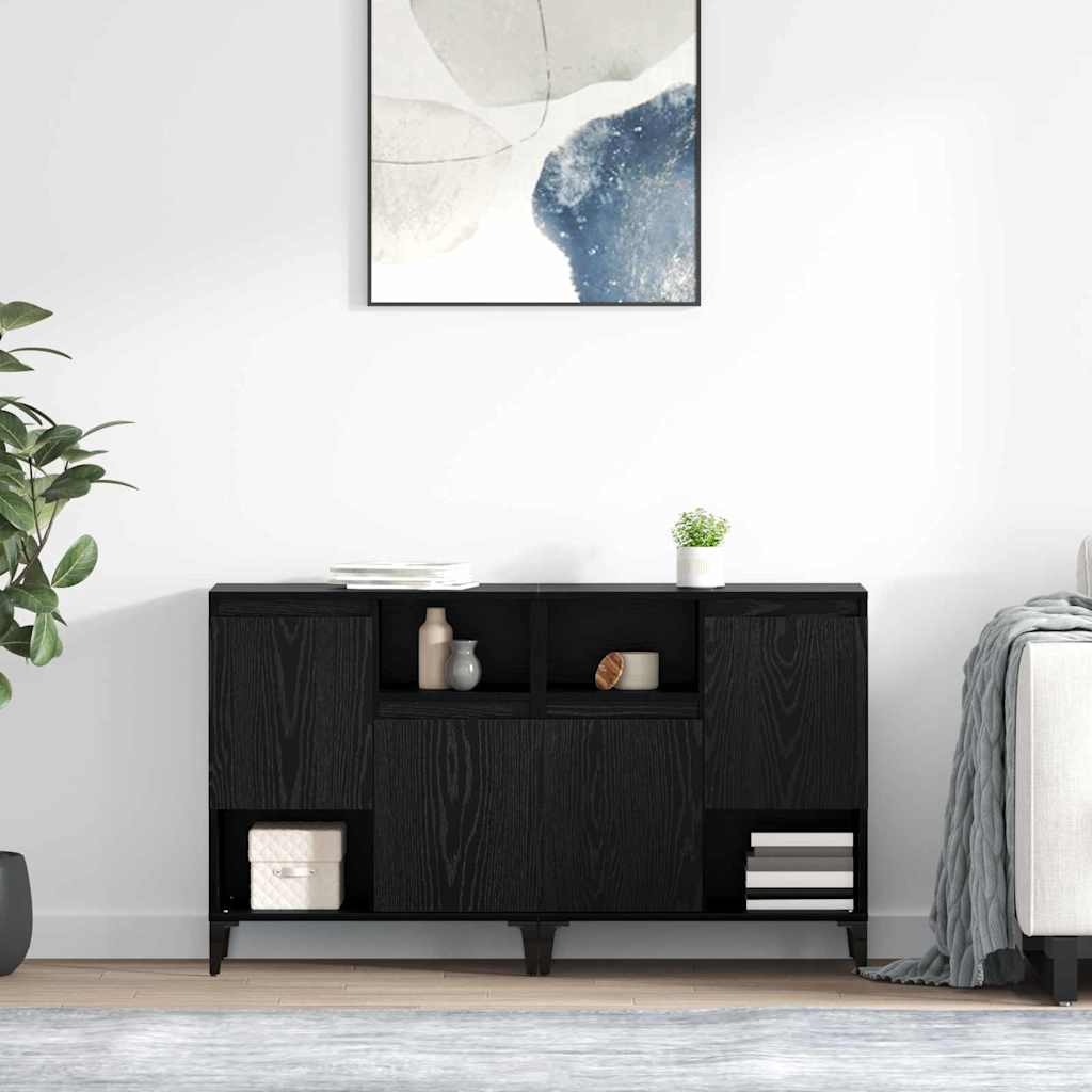 Sideboards 2 pcs Old Wood 60 x 35 x 70 cm