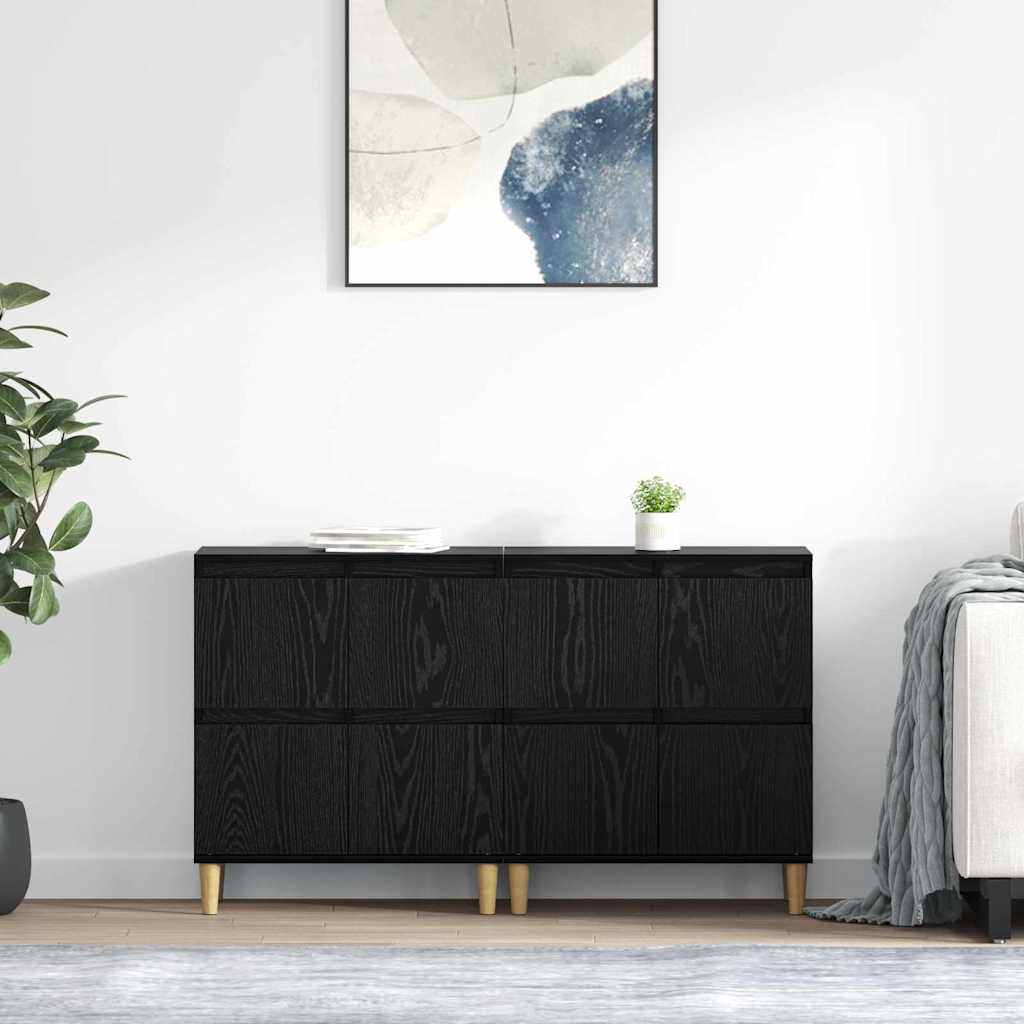 Tableros Lateral 2 pcs Madera Vieja 60 x 35 x 70 cm