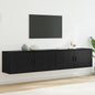 Juego de Muebles para Televisión Montados en la Pared 2 pcs
