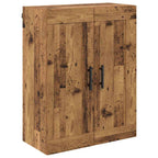 Aparador alto con cajón Madera vieja 69,5 x 34 x 180 cm