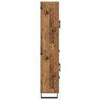Aparador alto con cajón Madera vieja 69,5 x 34 x 180 cm