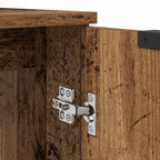 Juego de muebles de baño con cajón 3 pcs Madera vieja