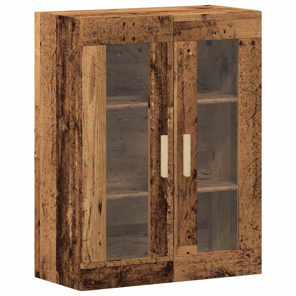 Aparador alto Madera envejecida 69,5 x 34 x 180 cm