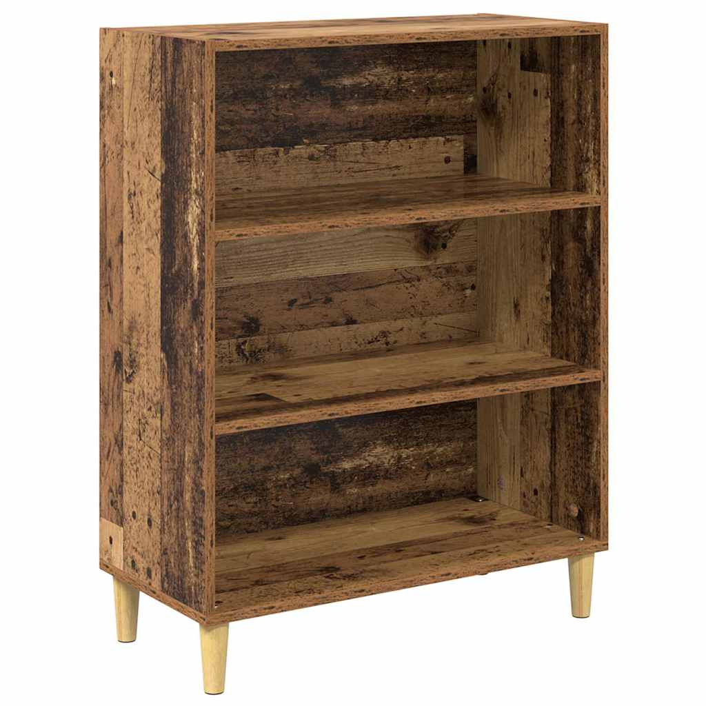 Aparador alto Madera envejecida 69,5 x 34 x 180 cm