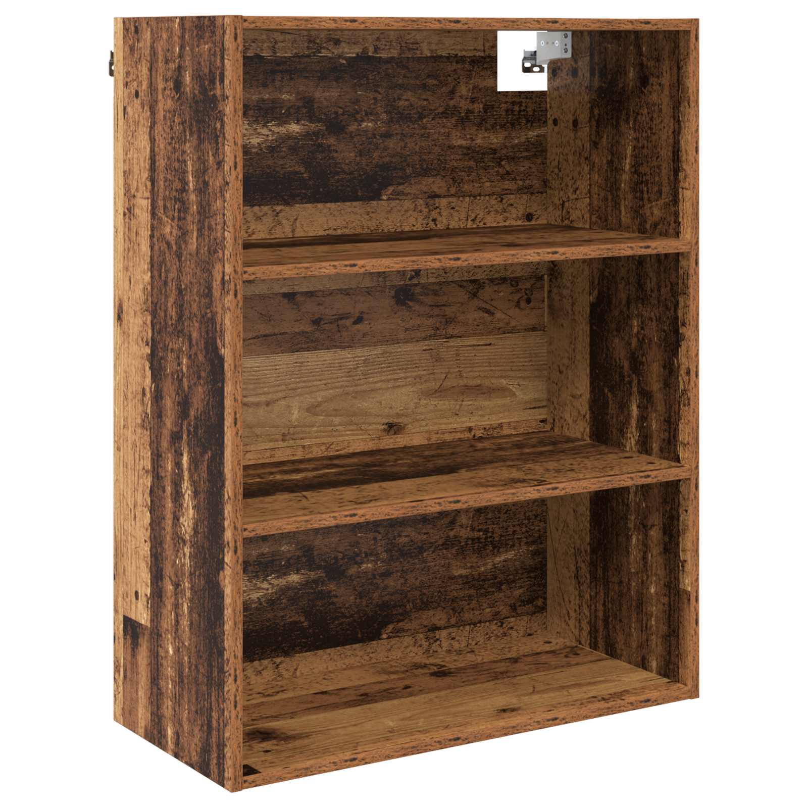 Aparador alto con cajón Madera envejecida 69,5 x 34 x 180 cm