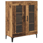 Aparador alto Madera envejecida 69,5 x 34 x 180 cm
