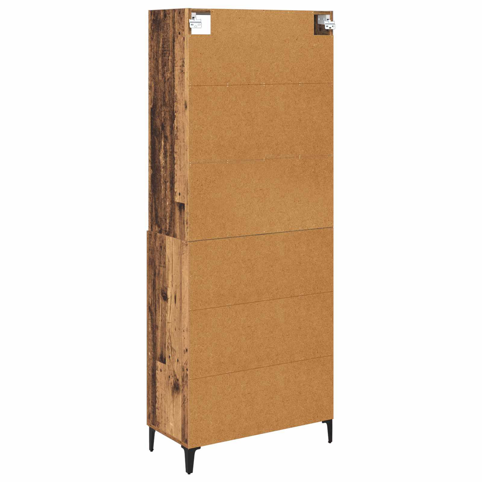 Aparador alto Madera envejecida 69,5 x 34 x 180 cm