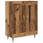 Aparador alto Madera envejecida 69,5 x 34 x 180 cm