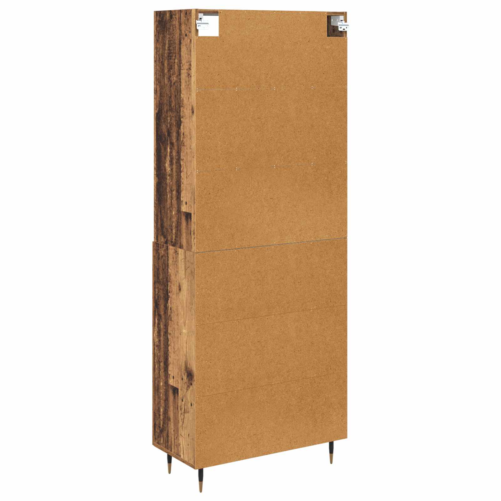 Aparador alto Madera envejecida 69,5 x 34 x 180 cm
