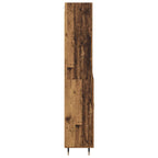 Aparador alto Madera envejecida 69,5 x 34 x 180 cm