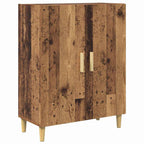 Aparador alto Madera envejecida 69,5 x 34 x 180 cm