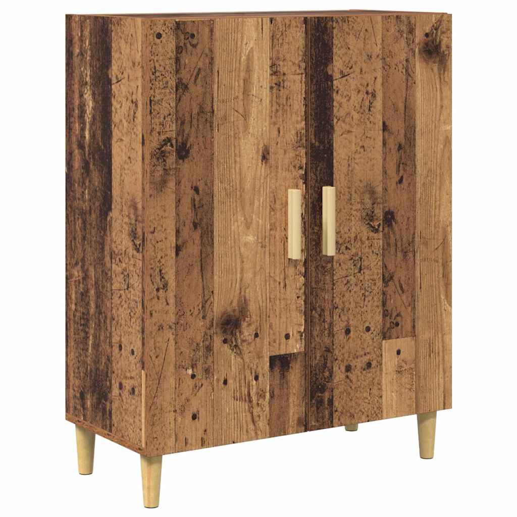 Aparador alto Madera envejecida 69,5 x 34 x 180 cm