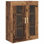 Aparador alto Madera envejecida 69,5 x 34 x 180 cm