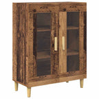 Aparador alto Madera envejecida 69,5 x 34 x 180 cm