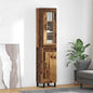 Old Wooden Cupboard 34.5 x 34 x 180 cm Plywood