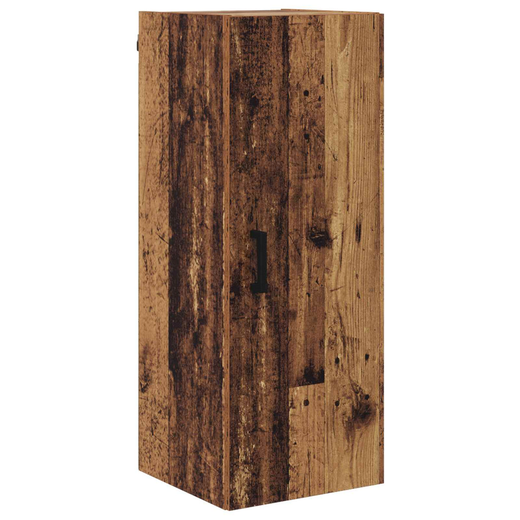 Aparador alto Madera envejecida 69,5 x 34 x 180 cm
