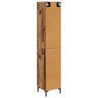 Aparador alto Madera envejecida 69,5 x 34 x 180 cm