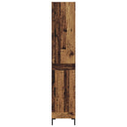 Aparador alto Madera envejecida 69,5 x 34 x 180 cm