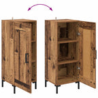 Aparador alto Madera envejecida 69,5 x 34 x 180 cm